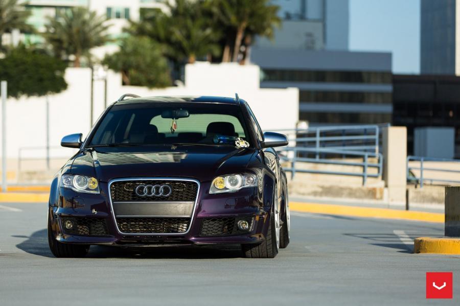  Audi RS4 Avant on Vossen Wheels 2015 года  (фото 16 из 17)